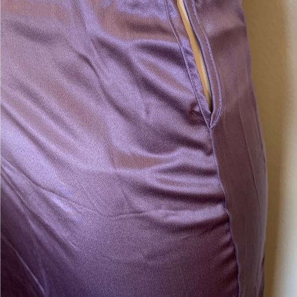 NWT Vtg PRADA Milano Silk Slip Skirt, Tulle Trim w/ Orig. Prada Gift Box - Picture 11 of 16